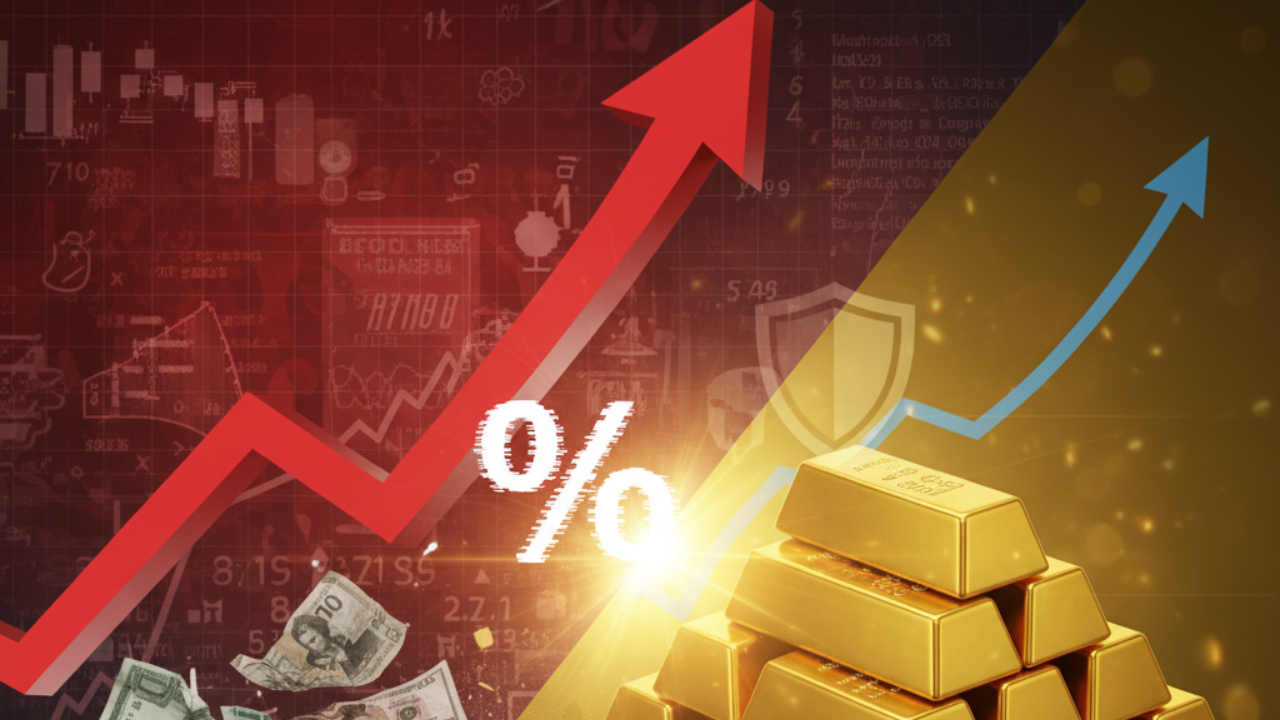 hubungan inflasi dengan harga emas​