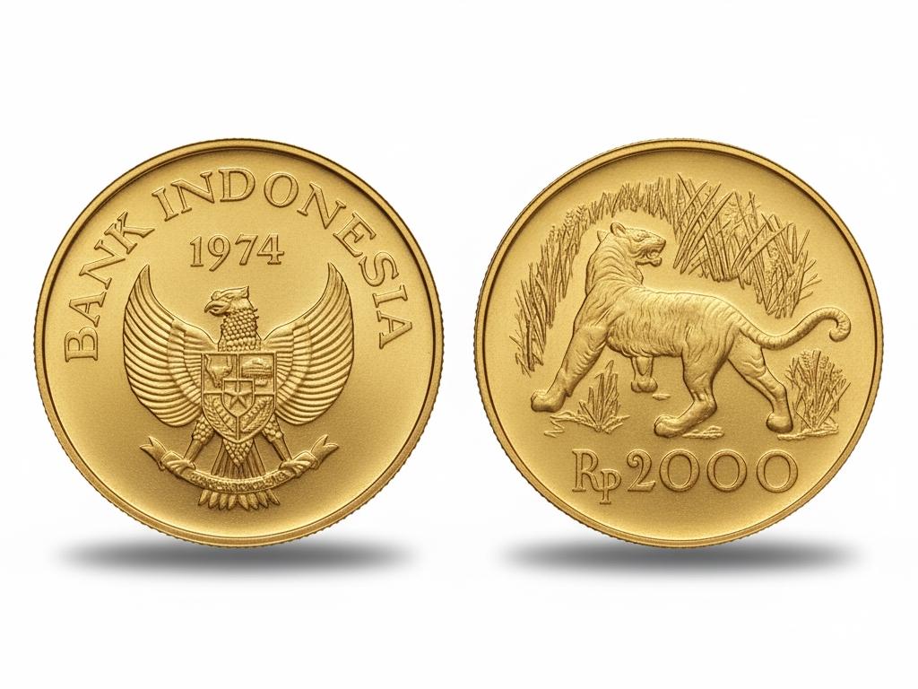 koin emas Bank Indonesia
