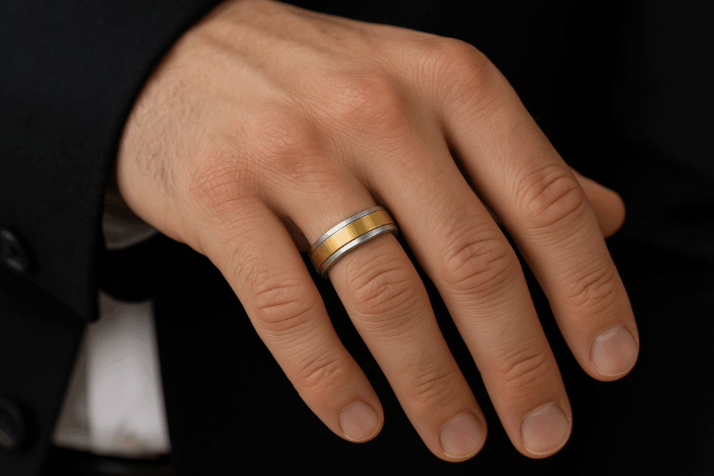 cincin two-tone
