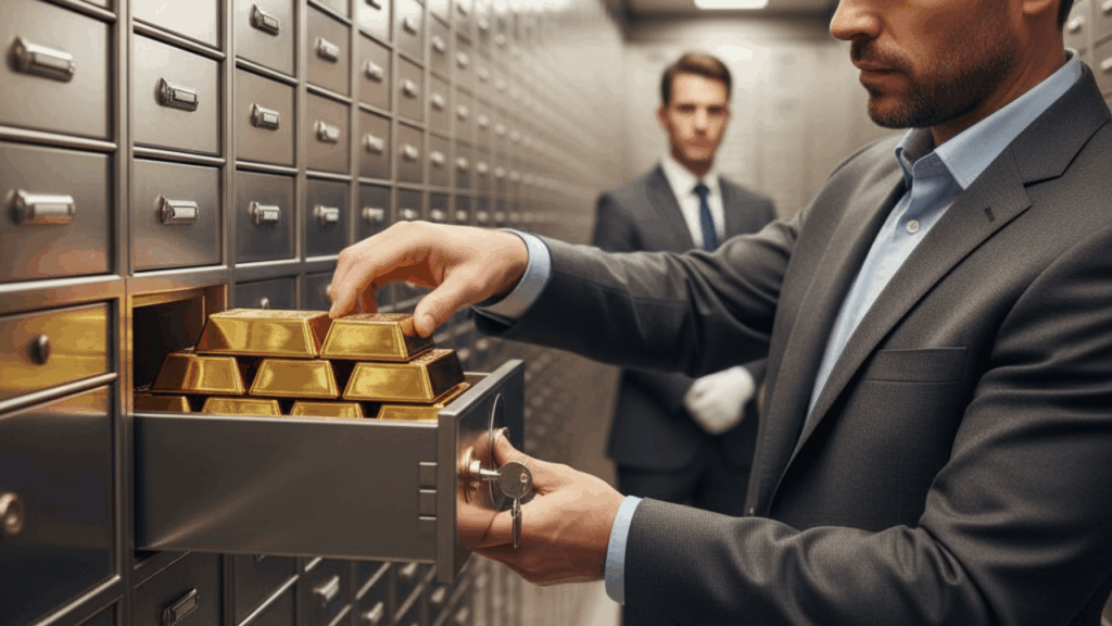 rincian biaya simpan emas di bank