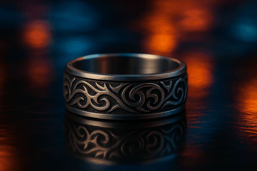 bentuk cincin emas pria
