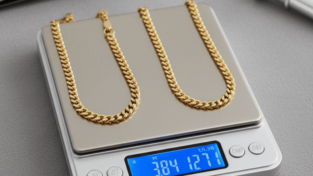 pengait kalung emas asli dan palsu