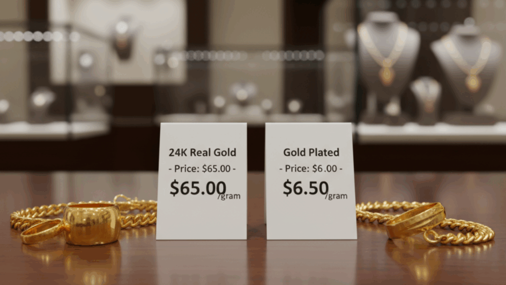 Harga emas imitasi per gram