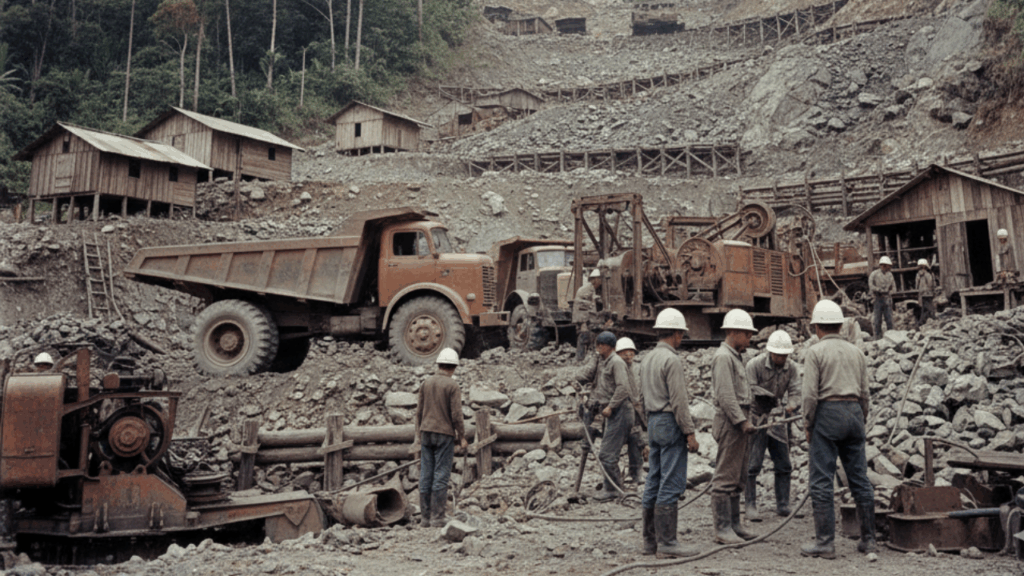 pertambangan pertama Freeport
