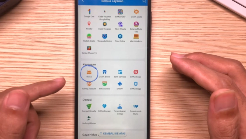 berapa lama investasi emas di Dana