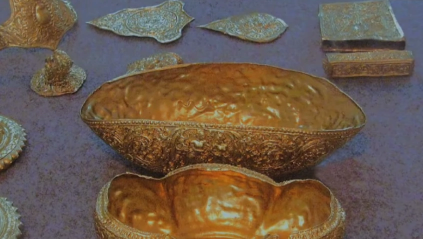 koin emas kuno Indonesia 