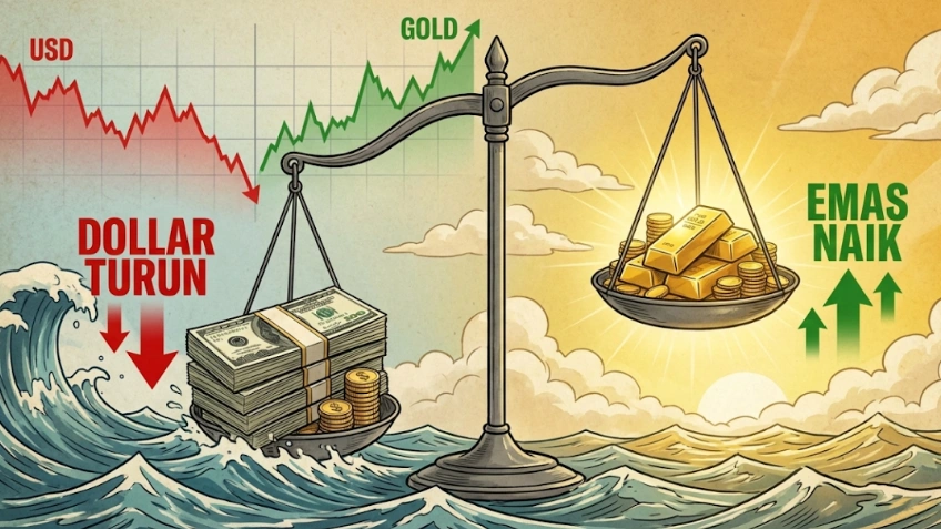 apa yang terjadi jika dolar naik