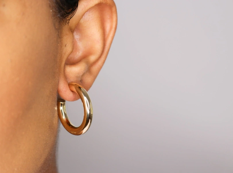 Model anting emas cantik