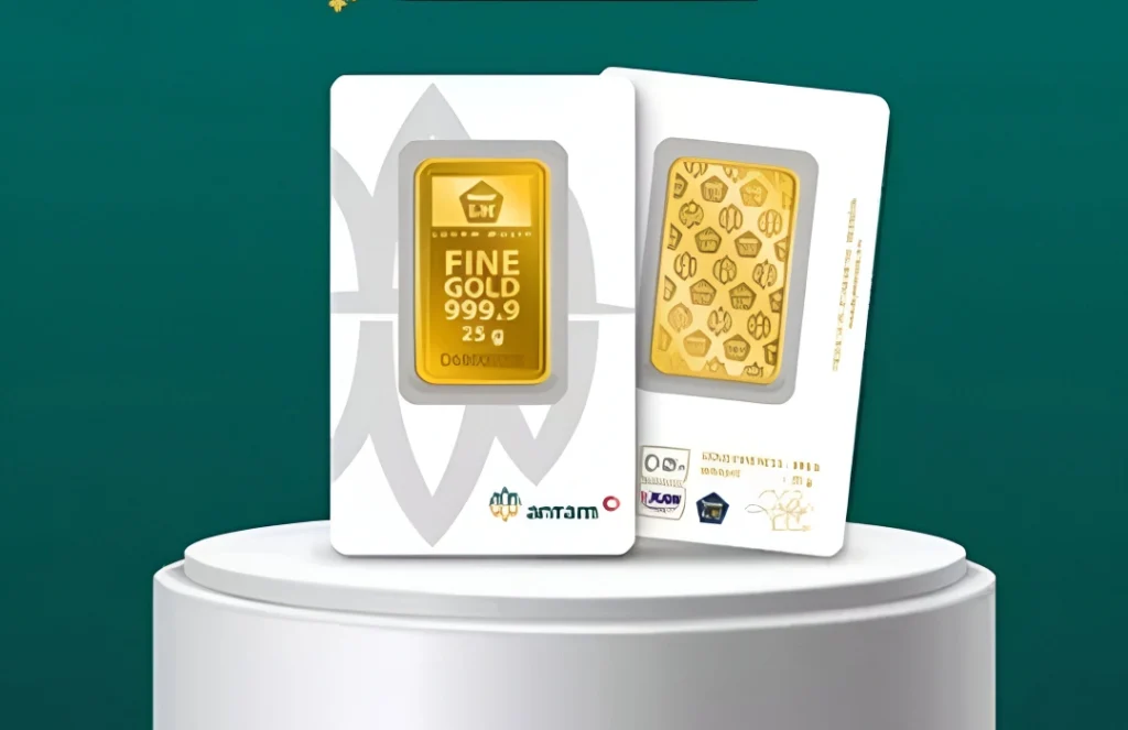 merek emas batangan di Indonesia