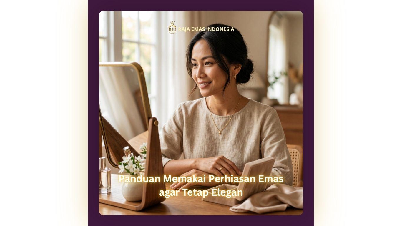Panduan Memakai Perhiasan Emas agar Tetap Elegan