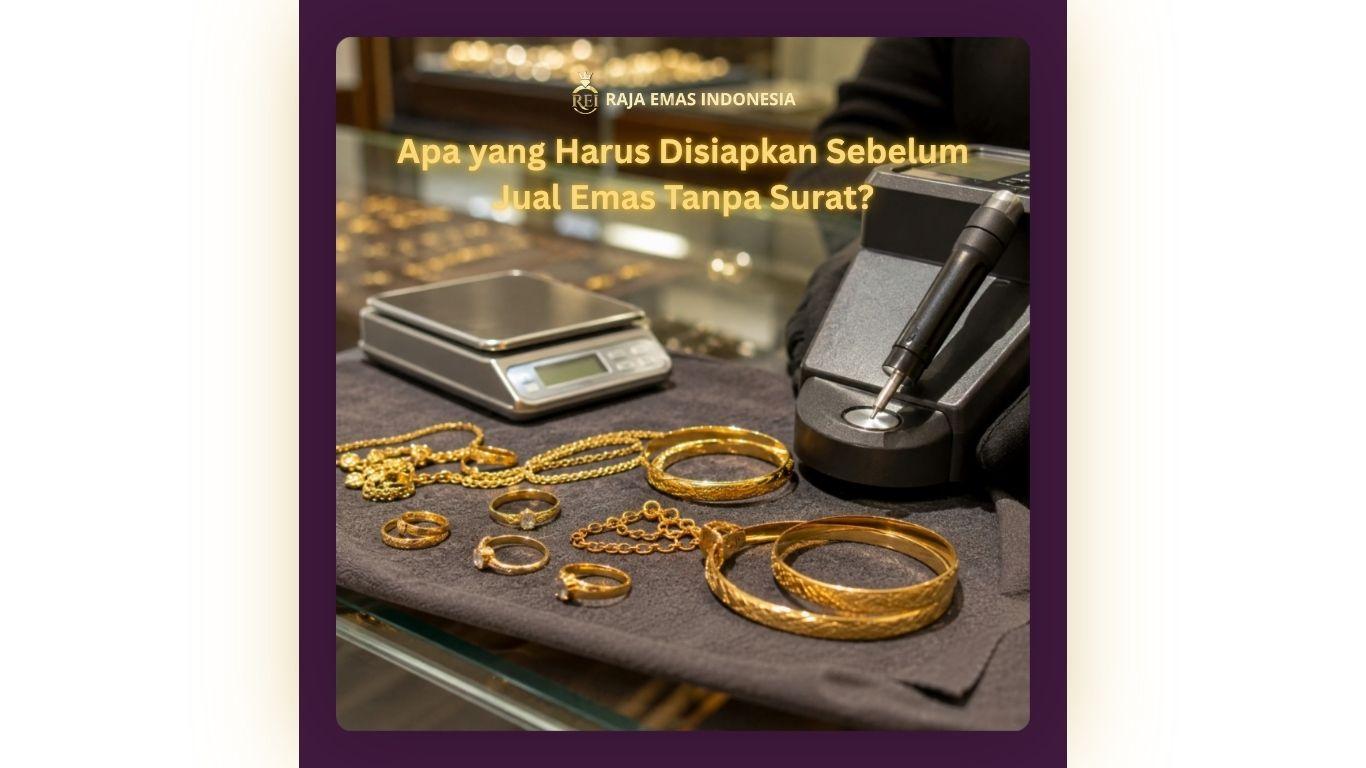 Apa yang Harus Disiapkan Sebelum Jual Emas Tanpa Surat?